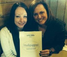 Lunching Ladies Check Out Hushpuppies Seafood Grill